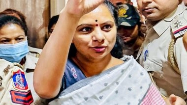 India News | Excise Case: Delhi Court Allows BRS Leader K Kavitha's Application for Her Physical Production Before Court