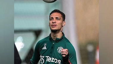 Sports News | Manchester United Winger Antony Reveals Reason Behind Unique Goal Celebration Against Burnely