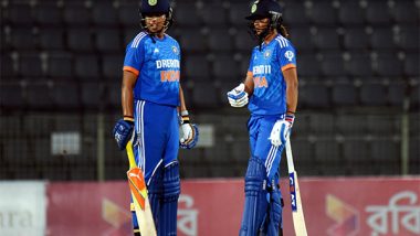 Sports News | 4th T20I: Harmanpreet, Bowlers Help India Secure Win Against Bangladesh in Rain-curtailed Match