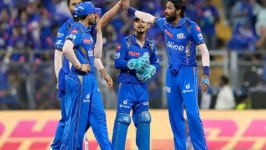 Sports News | IPL 2024: Hardik, Piyush's Three-wicket Hauls Restrict SRH at 173/8 Against MI