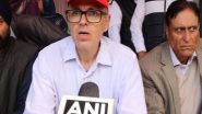 India News | Omar Abdullah Bats for Dialogue Between India and Pakistan