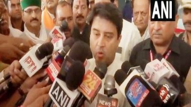 India News | BJP Flag Will Be Unfurled on All Seats in Third Phase of Voting in Madhya Pradesh: Jyotiraditya Scindia