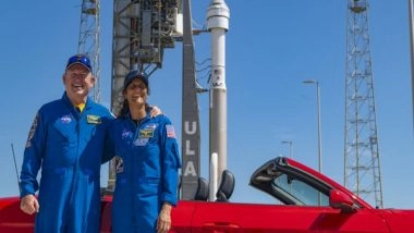 World News | Planned Crewed Launch of Indian-origin Astronaut Sunita Williams on Boeing's Starliner Spacecraft Called off