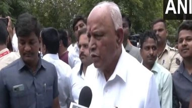 India News | Former Karnataka CM Yediyurappa, Sons Cast Vote in Shimoga