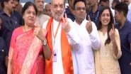 India News | Home Minister Amit Shah Casts His Vote for Third Phase of Lok Sabha Elections in Ahmedabad