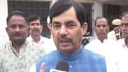 India News | Vote to Make India a World Leader: BJP's Shahnawaz Hussain After Getting Finger Inked