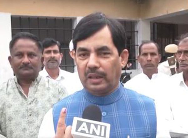 India News | Vote to Make India a World Leader: BJP's Shahnawaz Hussain After Getting Finger Inked