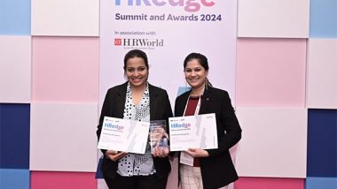 Business News | Chargeback Gurus Garners Double Honor at Prestigious Mercer | Mettl HREdge Summit & Awards 2024 X ET HRWorld