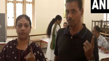 India News | Lok Sabha Poll Phase-3: Ravindra Jadeja's Sister, Father Cast Vote in Gujarat's Jamnagar
