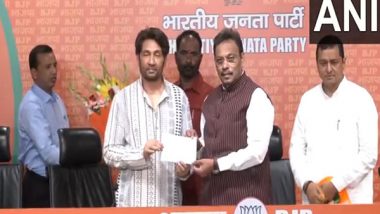 India News | Actor and TV Host Shekhar Suman Joins the BJP