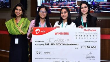 Business News | Airtel and TechGig Conclude 1st Edition of 'She Codes'