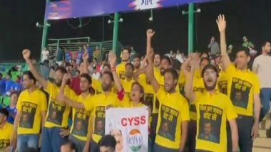 India News | Delhi: AAP Volunteers Raise Slogans in Support of Kejriwal at IPL Fixture, Detained