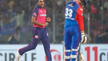 Sports News | RR's Ravichandran Ashwin Becomes Sixth-highest Wicket-taker in IPL History