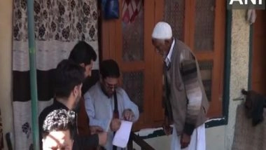 India News | J-K: Centenarian Cast First Home Vote in Srinagar