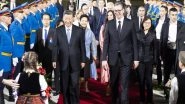World News | Chinese President Xi Jinping and His Wife Arrive in Serbia
