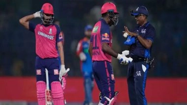 Sports News | RR Skipper Sanju Samson Fined 30 Percent Match Fees for IPL Code of Conduct Breach