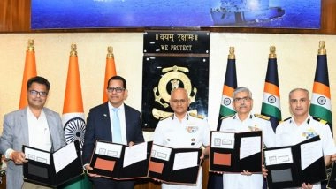 Business News | Indian Coast Guard Partners with Jindal Steel and Power for Indigenous Marine Grade Steel