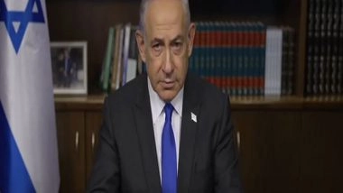 World News | Israel Prime Minister Netanyahu Meets with Military Widows and Orphans
