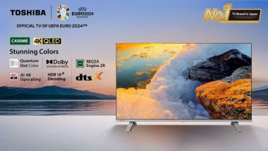 Business News | Toshiba Unveils Next-Generation QLED TV with Dolby Vision-Atmos Starting at Just Rs 26,999