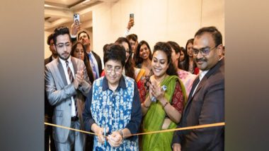 Business News | Dr. Kiran Bedi Inaugurates the Kiran Bedi Hall and Embraces Role as Emeritus Professor of Law at Woxsen University