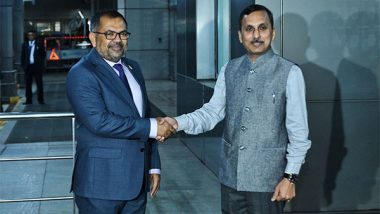 World News | Maldives Foreign Minister Moosa Zameer Arrives in India on Official Visit