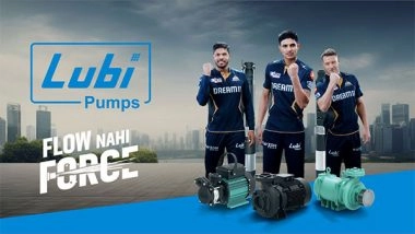 Business News | Lubi's New Ad Campaign Pumps Up Gujarat Titans with a Powerful Force!