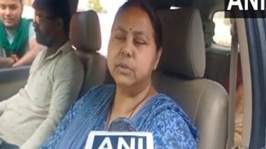 India News | BJP's Ram Kripal Yadav Never Contests Elections on Basis of His Reputation, Work: RJD Leader Misa Bharti