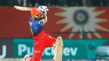 Sports News | IPL 2024: Virat Kohli's Blitz Knock Propels RCB to 241/7 Against PBKS