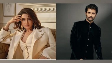 Entertainment News | Samantha Ruth Prabhu Shares Special Wish for Vijay Deverakonda on His Birthday