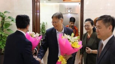 World News | Newly-appointed Chinese Ambassador Xi Feihong Arrives in Delhi