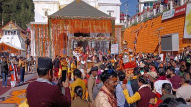 India News | Doors of Gangotri Dham Opened Today at 12.30 Pm