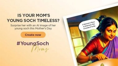 Business News | Celebrate the Power of #YoungSochMoms with Santoor's Innovative AI Experience