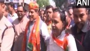 India News | MP CM Mohan Yadav Holds Door-to-door Campaign in Ujjain