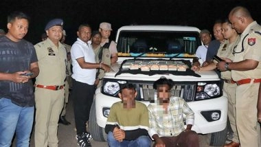 India News | Assam: Police Seize 1.2 Kg of Heroin Worth Rs 7 Crore in Cachar District
