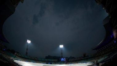 Sports News | Toss Delayed in Kolkata Knight Riders-Mumbai Indians Clash Due to Rain