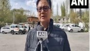 India News | We Need to Work Hard for Ladakh BJP Candidate as Misunderstandings Have Been Spread, Says Kiren Rijiju