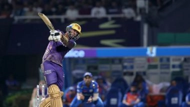 Sports News | IPL 2024: Venkatesh Iyer's 42-run Knock Powers KKR to 157/7 Against MI