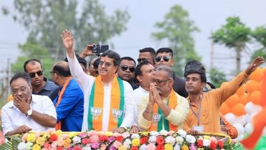 India News | West Bengal: Tripura CM Urges Voters to Choose BJP for Development, Security