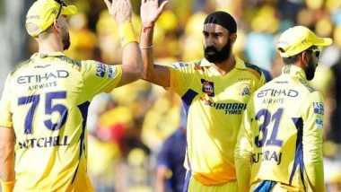 Sports News | IPL 2024: Simarjeet's Spell Helps CSK Restrict RR to 141/5 in Must-win Clash