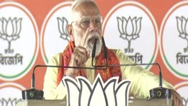 India News | Howrah Used to Be Industrial Hub but Now Factories Have Been Shut Down: PM Modi