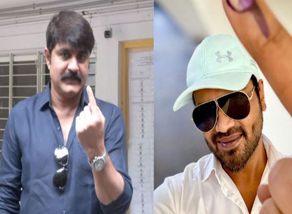 Lok Sabha Elections 2024: Actors Srikanth and Manchu Manoj Cast Their Votes in Jubilee Hills, Hyderabad (Watch Videos)