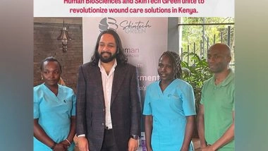 Business News | Human BioSciences and SkinTech Green Join Forces to Advance Wound Care Solutions in Kenya