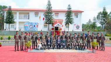 World News | India-France Joint Military Exercise 'Shakti' Commences in Meghalaya