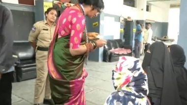 India News | Hyderabad: Case Registered Against BJP Candidate Madhavi Latha After Video of Her Checking Voter ID Cards Surfaces
