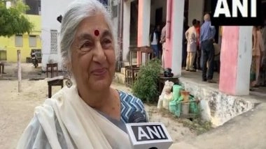 India News | CPI (M)'s Subhashini Ali Casts Vote, Urges People to Choose Their Leader Based on Actual Issues