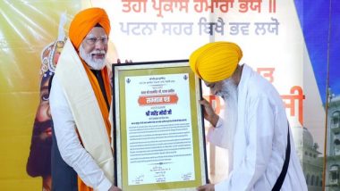 India News | PM Modi Visits Takhat Sri Harimandir Ji Patna Sahib