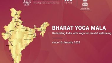 Business News | Bharat Yoga Mala by Kaivalyadhama Sweeps Across India, Garnering Massive Participation