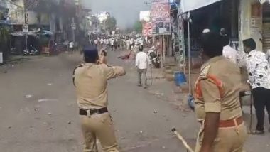 India News | YSRCP, TDP Workers Clash Near Polling Station in Andhra's Palnadu, Police Fire Rubber Bullets