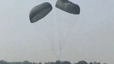 India News | Indian Air Force Tests BHISHM Portable Hospital for Airdrop in Agra
