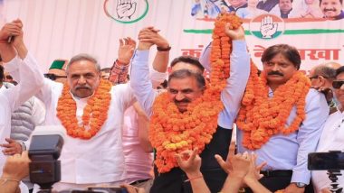 India News | Himachal Pradesh CM Sukhu Participates in Support Rally for Dharamshala Congress Candidate Devendra Jaggi